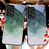 Sending Blessings For Samsung Galaxy S 8 9 10 20 Plus 21 FE 22 23 24 Ultra S7 Edge Black Tempered Glass Phone Case Hard Shell