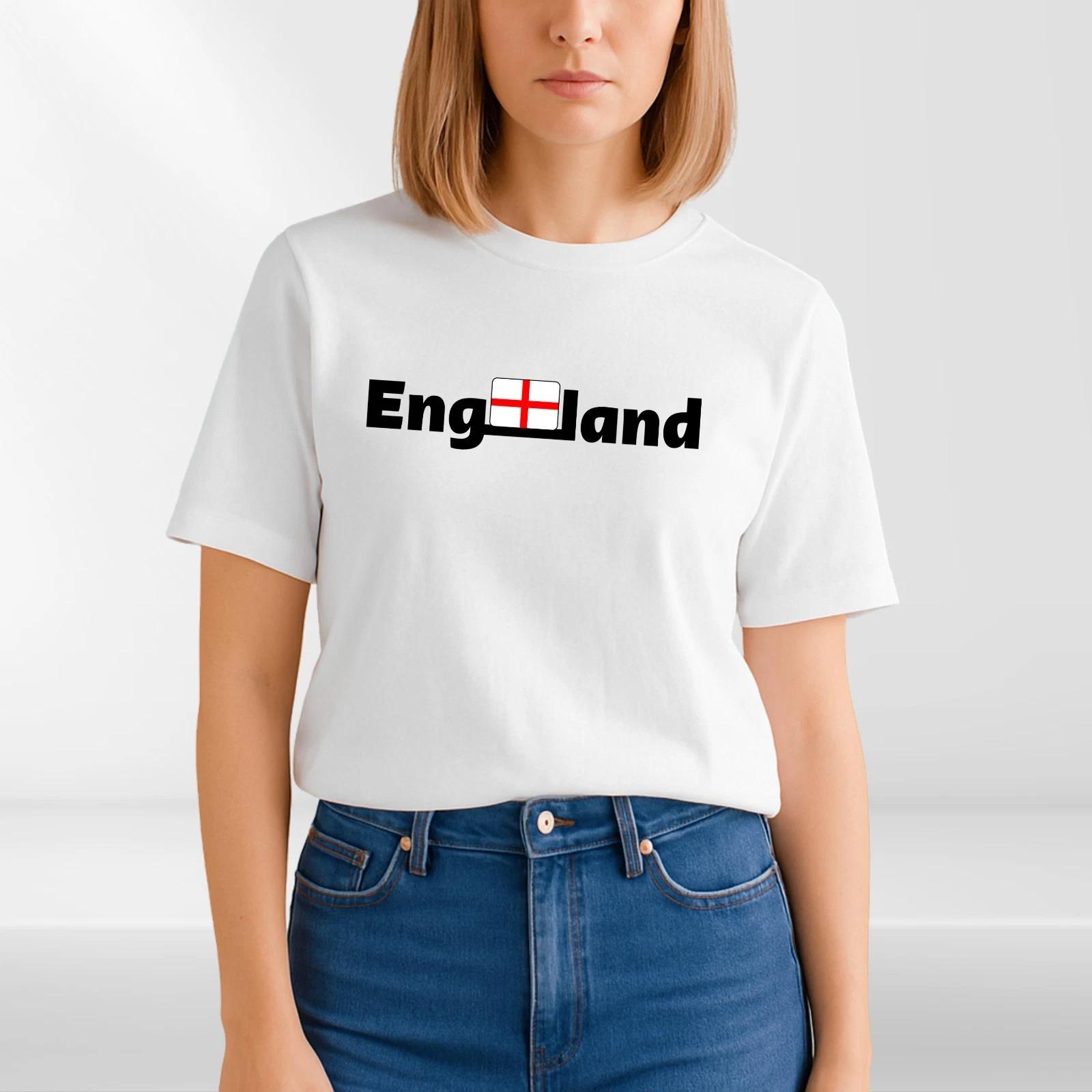 England St George Cross T-Shirt | England Flag Graphic Tee | Unisex UK Fan Shirt XXL