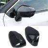 For Nissan Rogue - Qashqai J12  2024 Car Rearview Mirror Cover Door Side Mirror Cover Trim, With Turn Signal