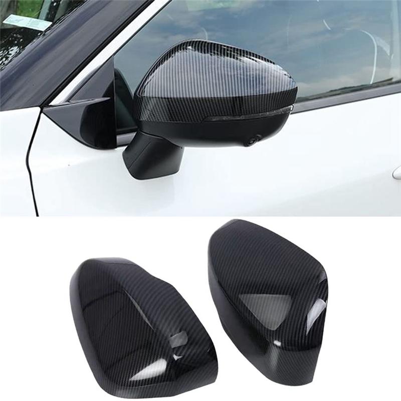 For Nissan Rogue - Qashqai J12  2024 Car Rearview Mirror Cover Door Side Mirror Cover Trim, With Turn Signal