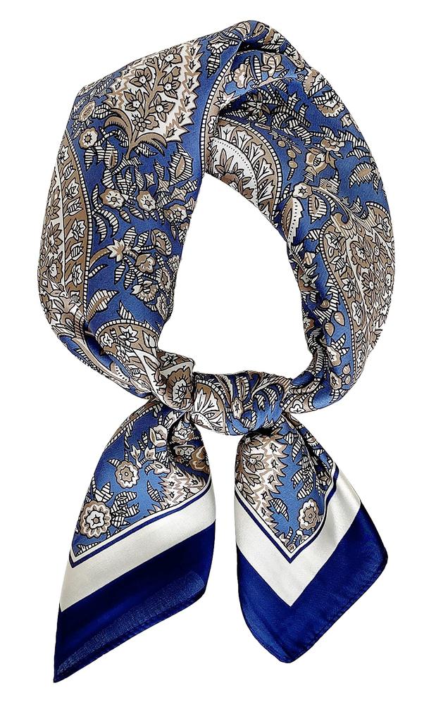 BRMM MIA Bag Hair Office Women's Silk-Like Scarf, 70x70cm, Neckerchief/Bandana, Casual, Square, Multifunctional, Accessory, Accessory, Spring/Summer,