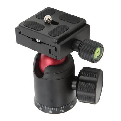 S30B Camera Tripod Ball Head Aluminum Alloy 360 Degree Rotating Panoramic Ball Head Portable