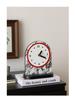Elegant Digital Desktop Alarm Clock with Display and Tabletop Ornament