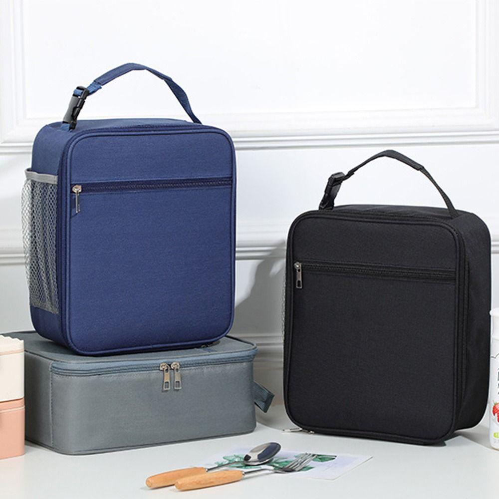 Large Capacity Lunch Bag Waterproof Lunch Pail Meal Bags Durable Insulated Lunch Box  Office