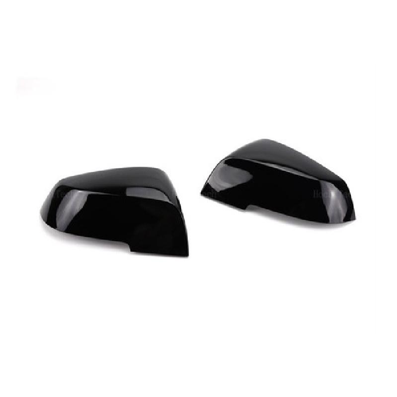 ABS Black Rearview Side Mirror Cover Trim For 2024-2025 Toyota Grand Highlander