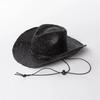 Maiskolbenmaterial Cowboy Western Strohhut Strasssteine mit hochgebogenem Rand Sonnenschutz Cowboyhut Sombrero Cowboy