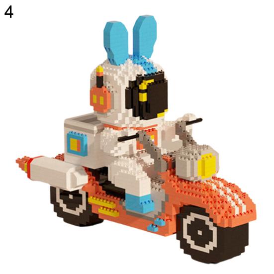 1 Set Building Blocks Cute Outer Space Spaceman Mars Rover Mini Bricks Gifts Science Toys