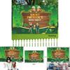 St.patrick's Day Backdrop Banner Decor 180*115cm/70*45in Photo Background Irish Festival