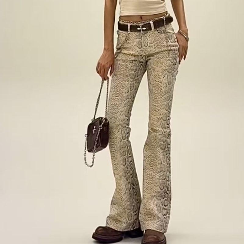 SFK Storm Camo Bell Bottom Jeans