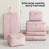 6-piece/1set Compressed Packaging Cube - Durable, Easy To Clean, Lightweight Travel Storage Bag for Luggage and Clothing , Travel Storage Bag