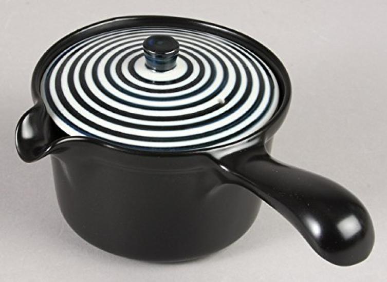 Hasamiyaki flat teapot Aikoma pattern super stainless steel tea Capacity 275ml Made in Japan 73551 (with strainer) approx.