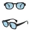 Irregular Multicolor Lenses Eyewear Lightweight UV400 Sun Glasses Square Frame Sunglasses  Outdoor