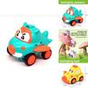 Cartoon Design Ambulance Airplane Train Taxi Model Children Toy For Toddler Play And Development