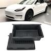 Garden Indoor Office Outdoor Storage Tray Black Box 40cmx12cmx27cm Accessories Parts Replacement TPE For Tesla