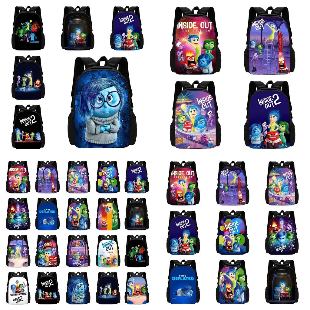 Adorable Cartoon Backpack For Kids Spacious Oxford Cloth School Bag For Grades 1-4