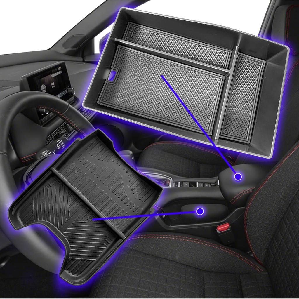 2025 2026 HRV HR-V Center Console Organizer Tray For Honda HR-V 2025 2024 Console Tray Center Armrest Glove Storage Box For HRV HR-V 2026