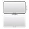 Travel LED Makeup Mirror for Car-Sun Visor Vanity Mirror,Automotive Interior Looking-Glass with Dimmable Touch,Auto Accessory
