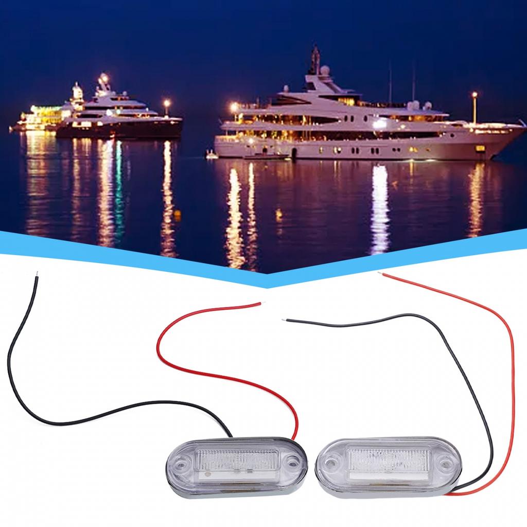 Sleek and Compact LED Courtesy Light for Cabin Cars and Trailers