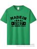 Tee Fashion Made In 1967 T Shirts Cotton Funny O Neck Birthday Gift T-shirt Tops Tee Cool Mans Tshirt