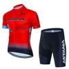 Men's summer short-sleeved cycling suit top mountain bike quick-drying breathable sweat-absorbing short-sleeved suit