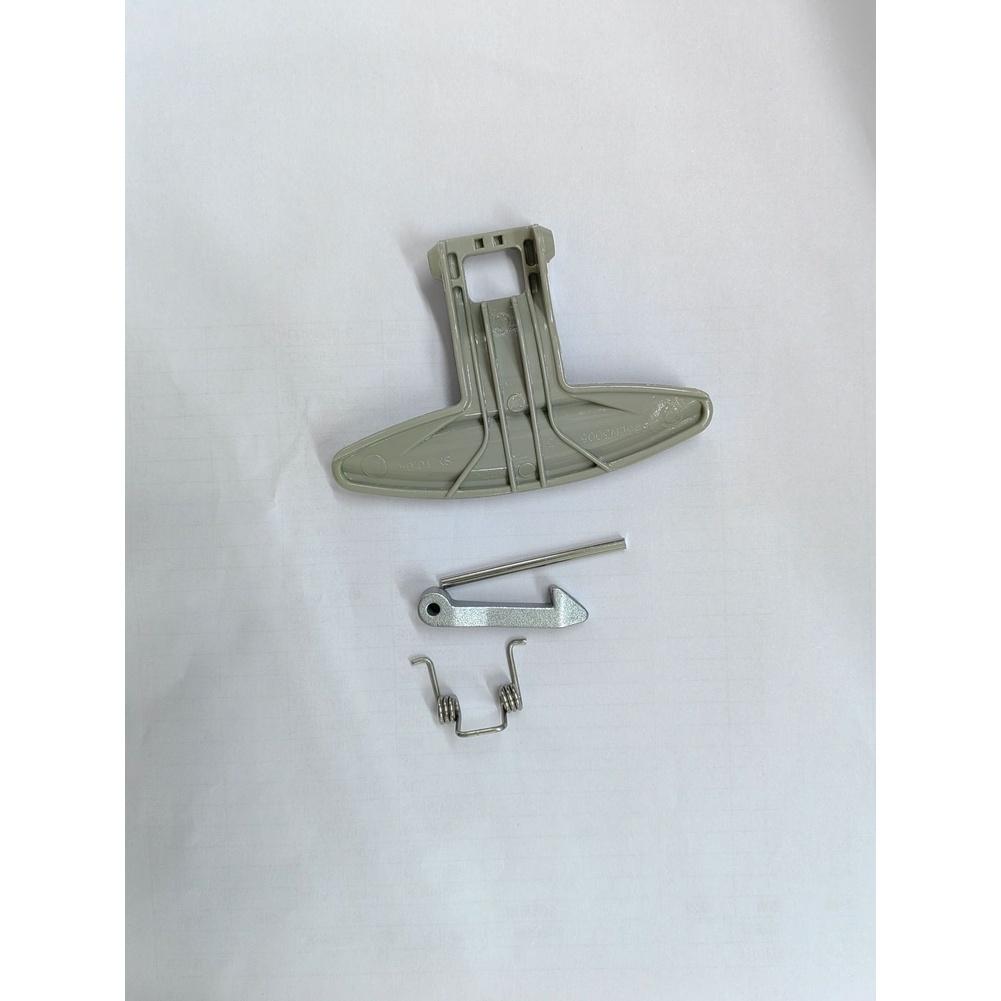 Door Handle for IG Front Loader Drum Washing Machines WD-N10310D WD-N10270D with Integrated Lock Plastic Replacement Component