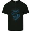 Demon Skull Devil Satan Grim Reaper Gothic Kids T-Shirt Childrens