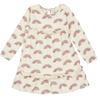 Lilly & Sid Girls Rainbow Mini Dress