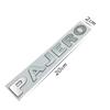 1pcs Car Rear Trunk Body Sticker ABS Gold Silver PAJERO Logo Sticker Letters Nameplate Car Emblem Badge Decal