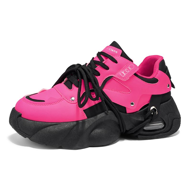 Men's shoes casual sports shoes platform dragon fruit dad shoes