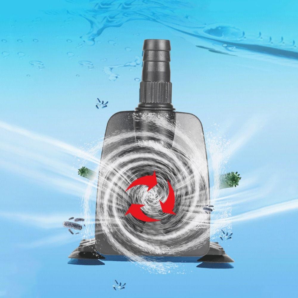 Suction Cup Fish Tank Submersible Pump Energy-saving Circulating Filtration Pump  Fish Tank
