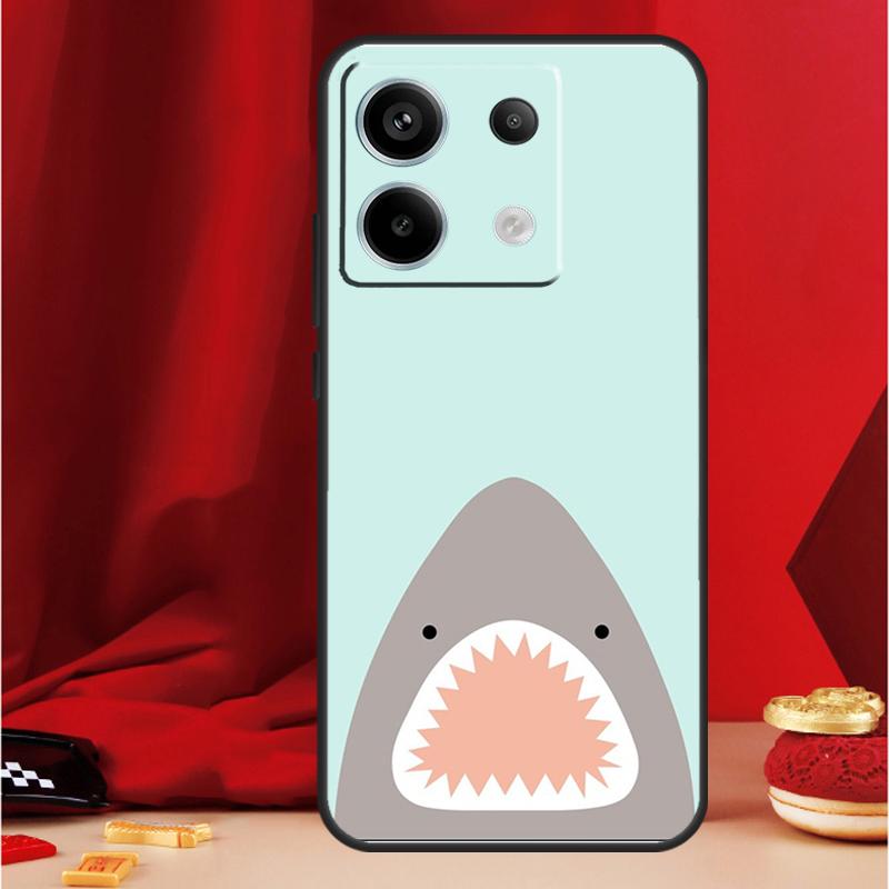 Walhai-Hülle für Xiaomi Redmi 13C 12 9C 10C 12C Redmi Note 13 9 10 11 12 Pro 9S 10S 11S 12S Hülle