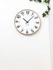 KATOMOKU plywood clock 17 wall clock sweep movement km-106NARC 362mm (radio clock)