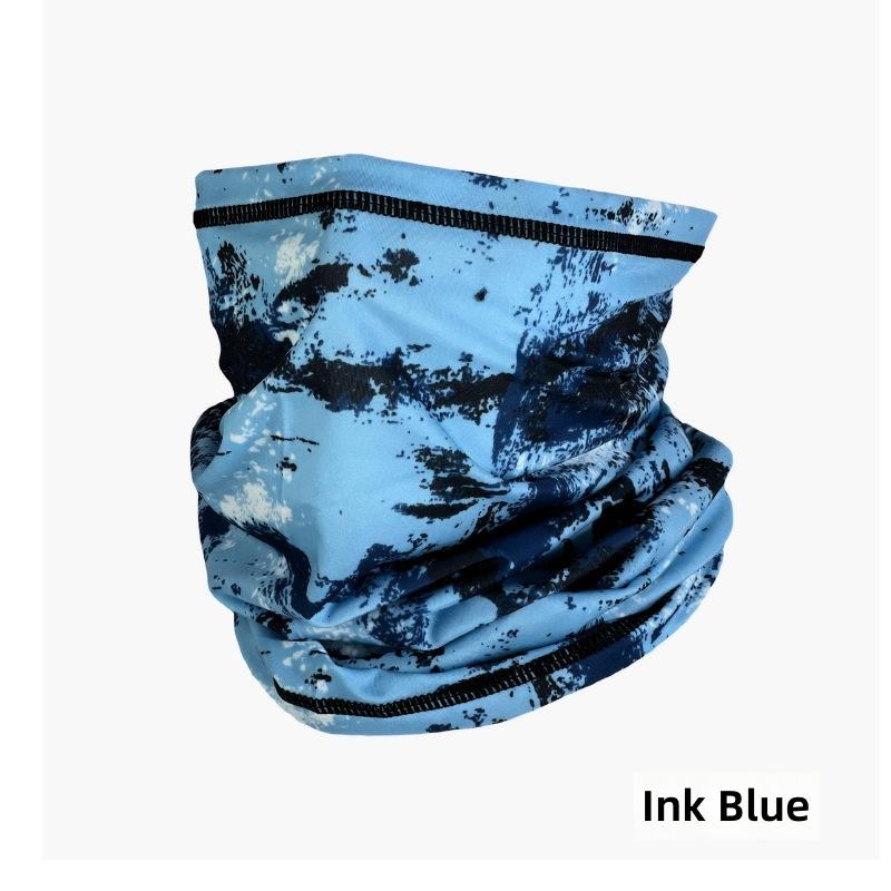 Polyester Ice Silk Cycling Mask Sunscreen Outdoor Sports Scarf & Face Towel for Men Women