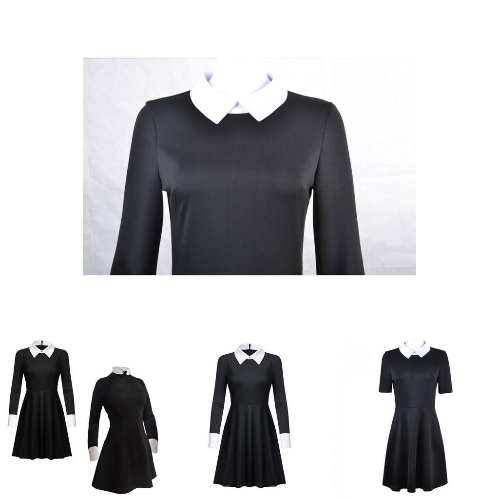 Stylish The Addams Family 2 Halloween Costume For Gothic Cosplay Party