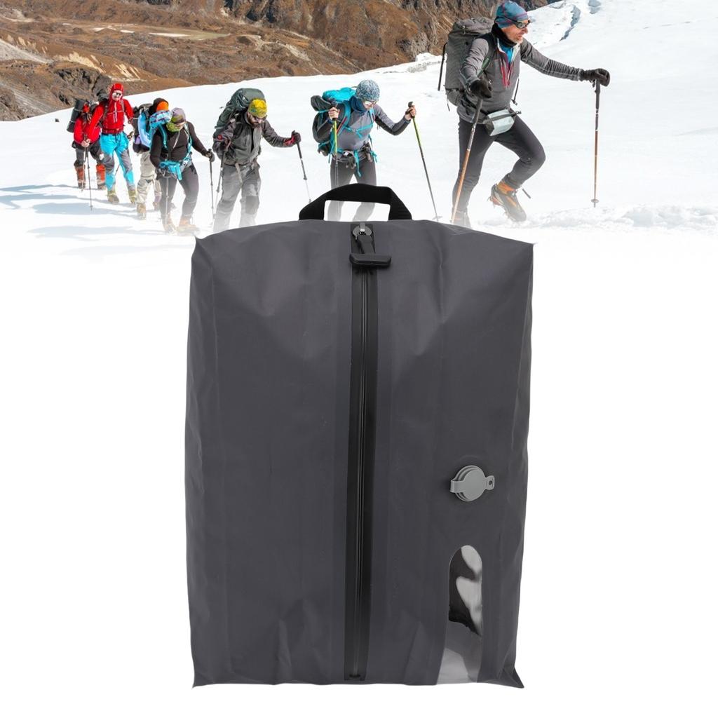 Sacs de voyage sous vide Gain de place Imperméables 70d TPU 16L Sacs de compression sous vide réutilisables pour valises Sac à dos Bagages