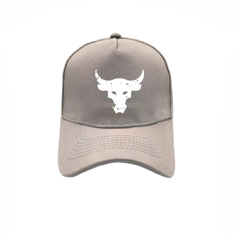 Dwayne Johnson Brahma Bull Tattoo Baseball Caps Fashion Cool Brahma Bull Hats Unisex Caps MZ-440
