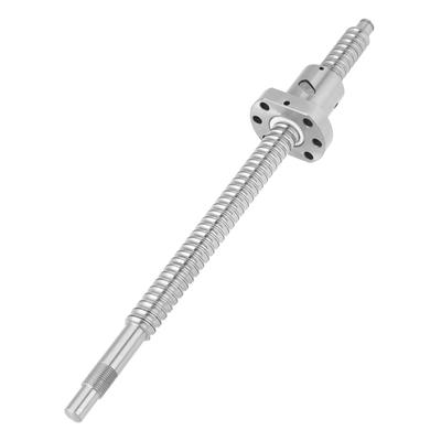 SFU1605 300mm Rolled Ballscrew Ballnut Anti Backlash Without Side End Supports