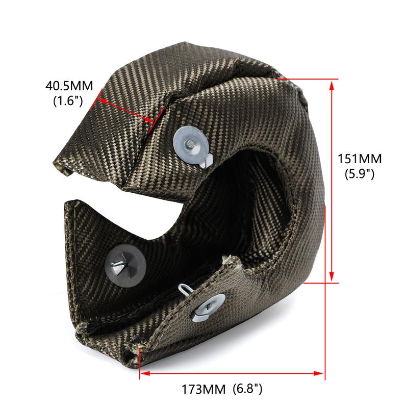 Car T2 Turbo Charger Heat Shield Cover Blanket Vehicle Car engine Protection Wrap For T25/28 GT25 GT28 GT30 GT35 Car Accessories