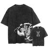Hip Hop T-Shirt Anime Printed Streetwear Short Sleeve Vintage Japanese Graphic TShirt Men Harajuku Casual Daily Wear Cool Top