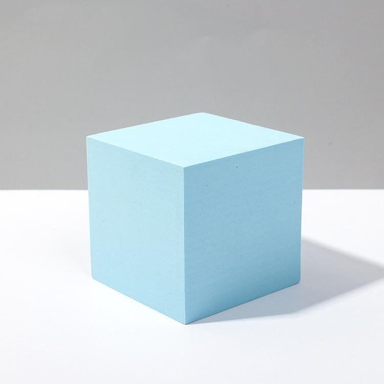 

8 PCS Geometric Cube Photo Props Decorative Ornaments Photography Platform, Colour: Small Light Blue Square Small Light Blue Square