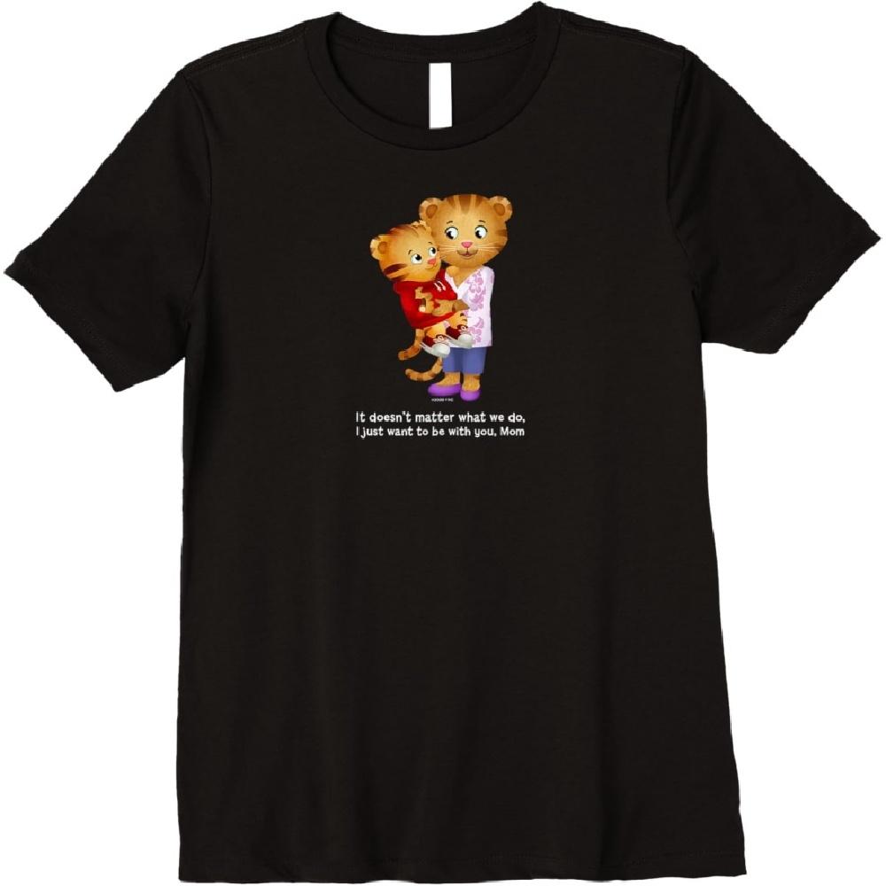 Daniel and Mom Tiger (Dark Shirt) Premium T-Shirt S