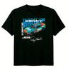 2026 Kyle Busch #8 Zone Gradient Print Nascar Racing Loose Graphic Tee