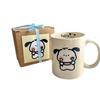 Cute Cartoon Pacha Dog Ceramic Mug & Rice Bowl Gift Set
