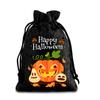 Halloween Kinder Zuckertüte Kürbis Geist Leinen Bündel Mundbeutel Geschenktüte Kordelzug Süßigkeitentasche Lager