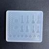 Hand Made Chess and Card Molds Silicone Casting Mold for DIY Game Crafts