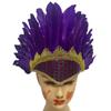 Hair Band Chief Headdress Adjustable Carnival Costume Headwear Feather Headdress  Adult Kids