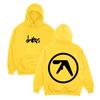 Drukqs Dual Logo Heavyweight Hoodie Aphex Twin High Street Sweatshirts Harajuku Long Sleeve Streetwear Fashion Unisex