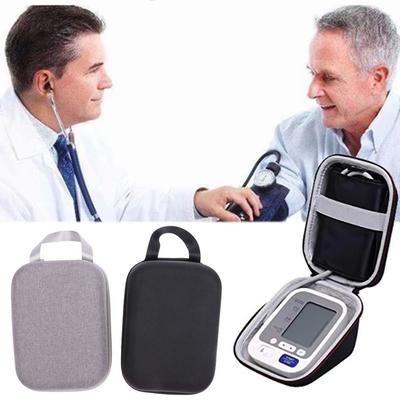 Shockproof Blood Pressure Monitor Storage Case Hard Shell Portable Sphygmomanometer Protective Bag Triangle with Handle