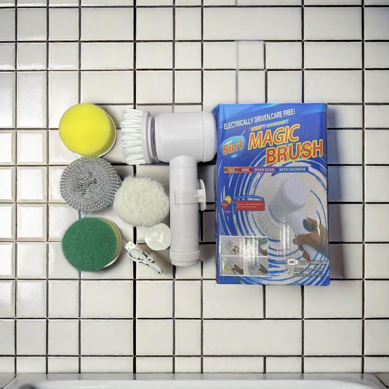 Multifunktionaler Handheld Kabelloser Elektrischer Küchen-Geschirrspülbürsten-Badezimmer-Elektrisches Reinigungsgerät