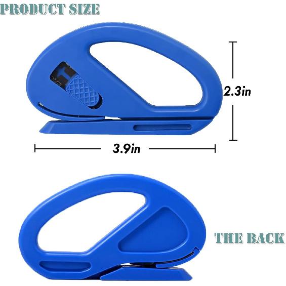 3PCS Wrapping Paper Cutter Slider Safety Cutting Tool Vinyl Film Cutter | LYCRAFTS Car Wraps Knife Vinyl Film Cutter for Window Tint Car Wrap Craft